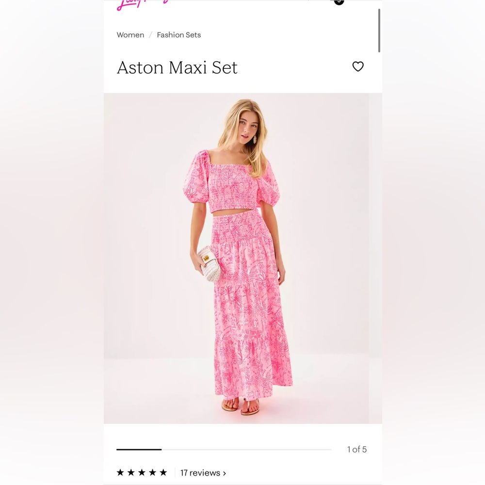 NWT Ashton Maxi 2pc set